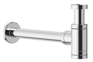 Сифон для раковины Ceramica Nova 70001CH с мокрым затвором хром